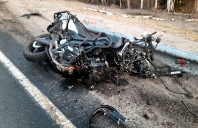 Подросток на мотоцикле попал в аварию в Башкортостане