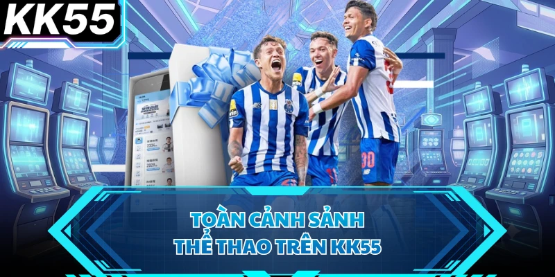Toàn cảnh sảnh thể thao trên KK55