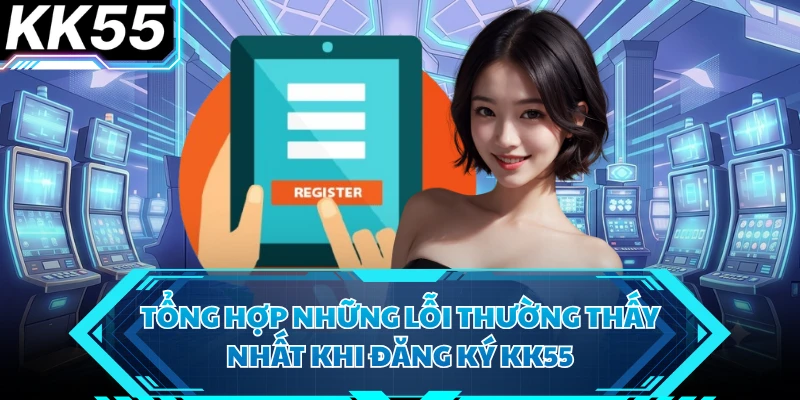 Tổng hợp những lỗi thường thấy nhất khi đăng ký KK55